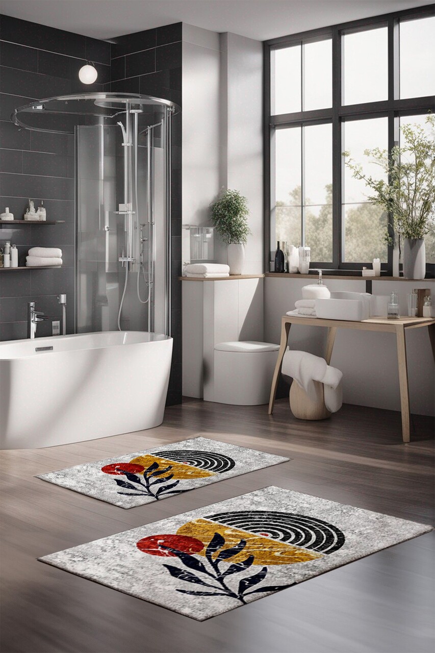 Set covorase de baie, L'essentiel Maison, CT-5406, Multicolor - imagine 4